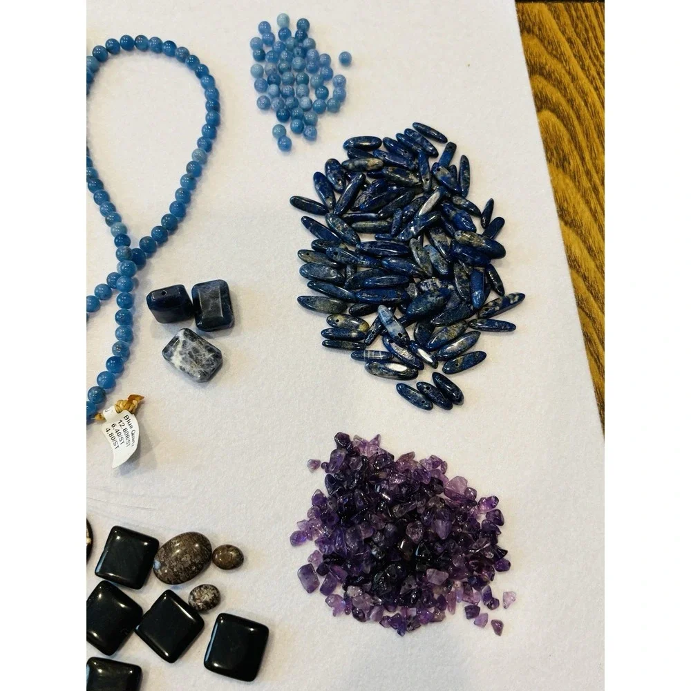 1lb 12oz New precious/SemiPrecious Gemstones For jewelry Making/craft supplies